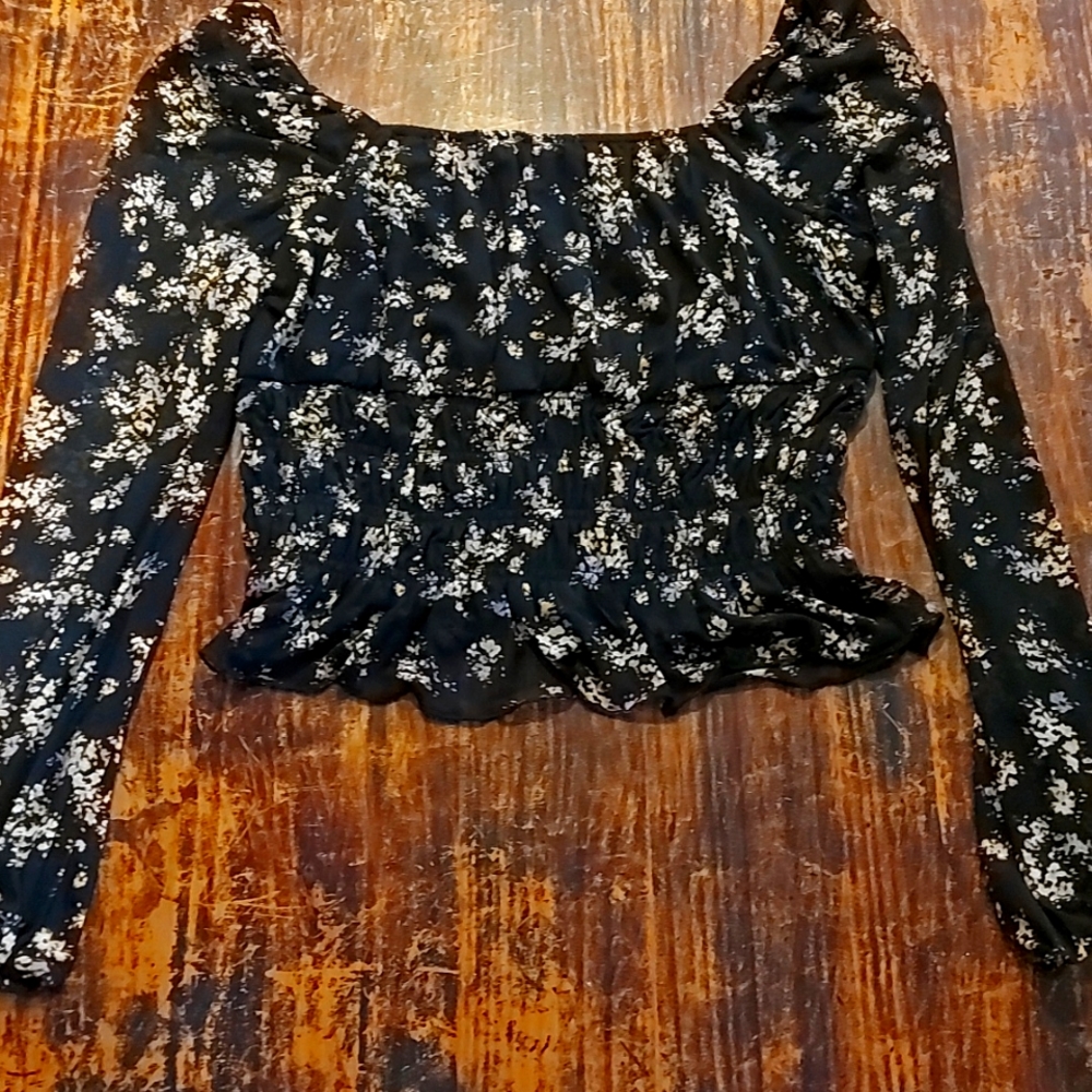 Floral Crop Top